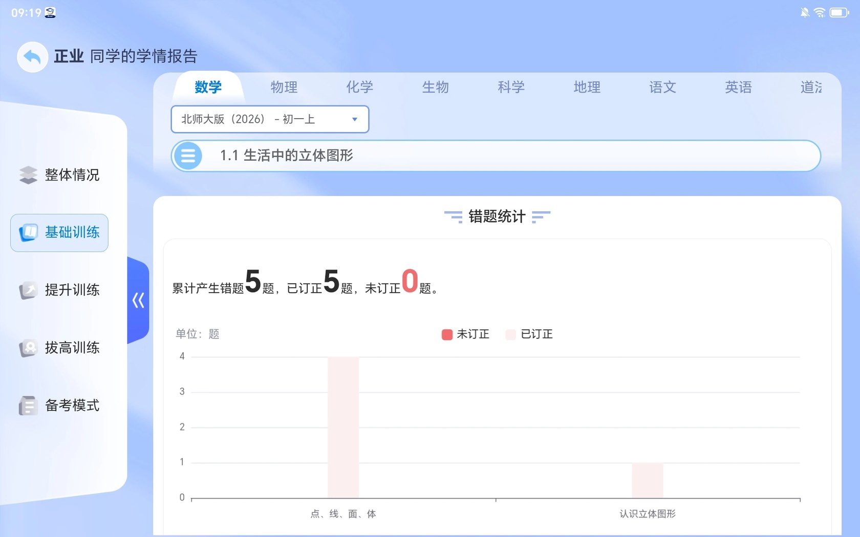 学情周报