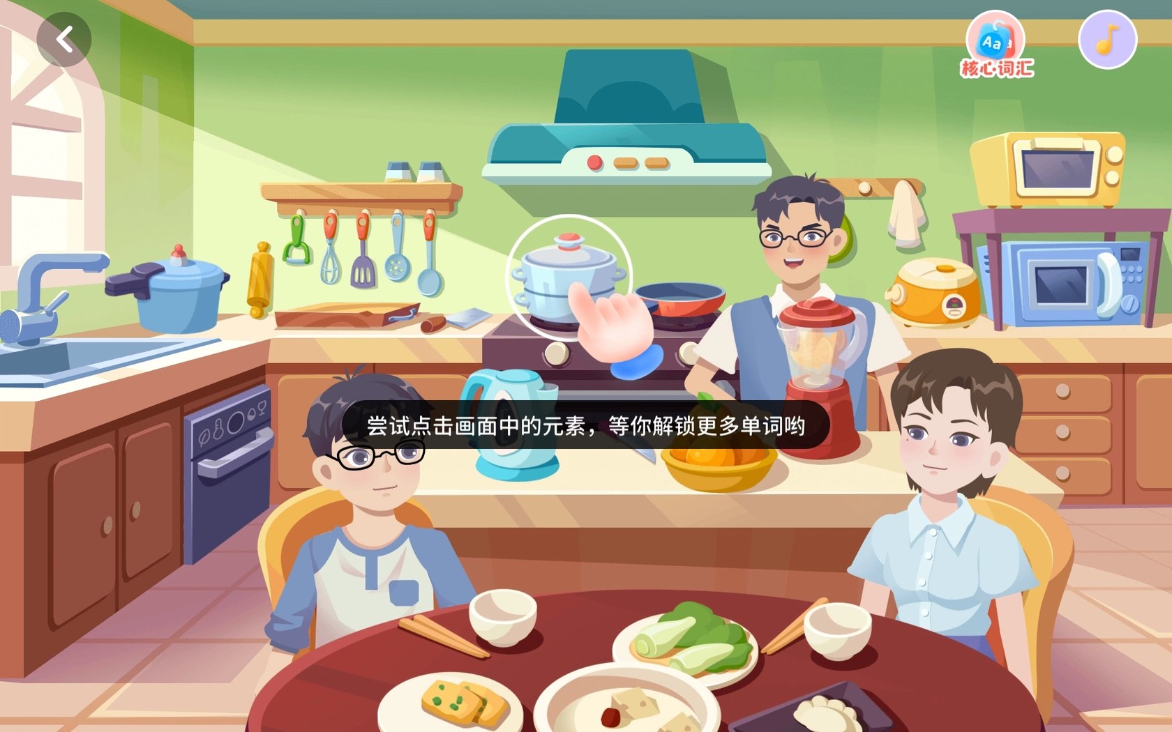 分类词汇厨房